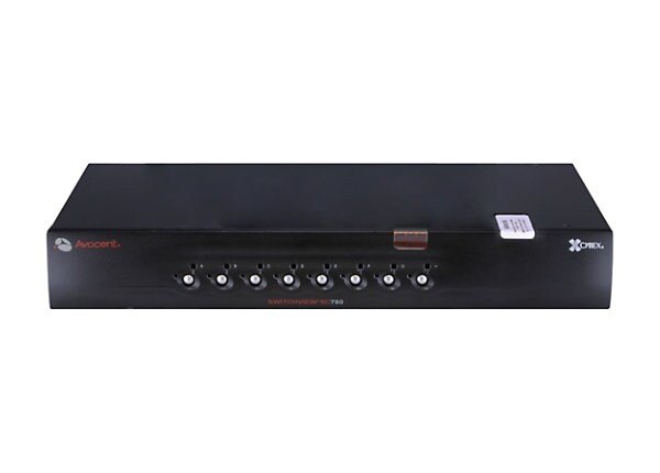 Avocent Switchview SC780 - KVM / audio switch - 8 ports