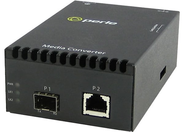 Perle S-10GT-SFP - fiber media converter - Gigabit Ethernet, 10 Gigabit Ethernet