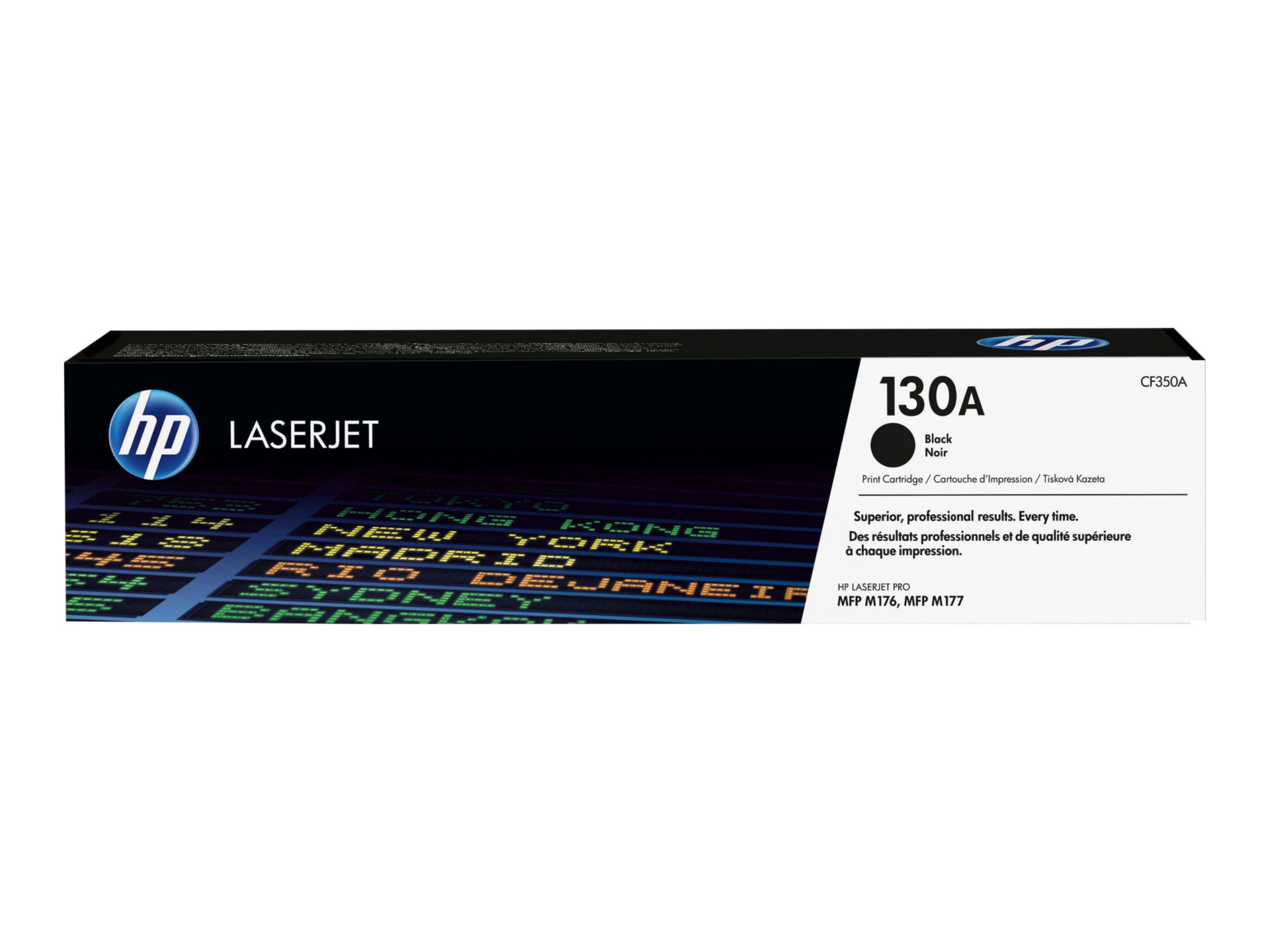 HP 130A Original Laser Toner Cartridge - Black - 1 Each