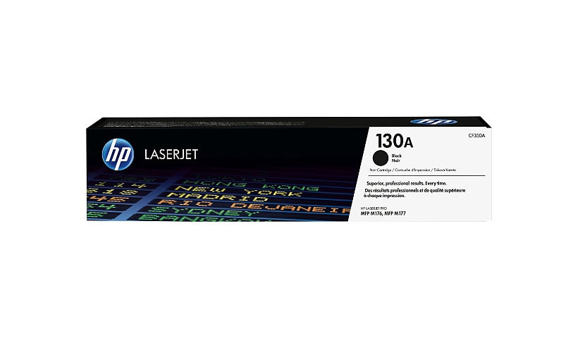 HP 130A Original Laser Toner Cartridge - Black Pack