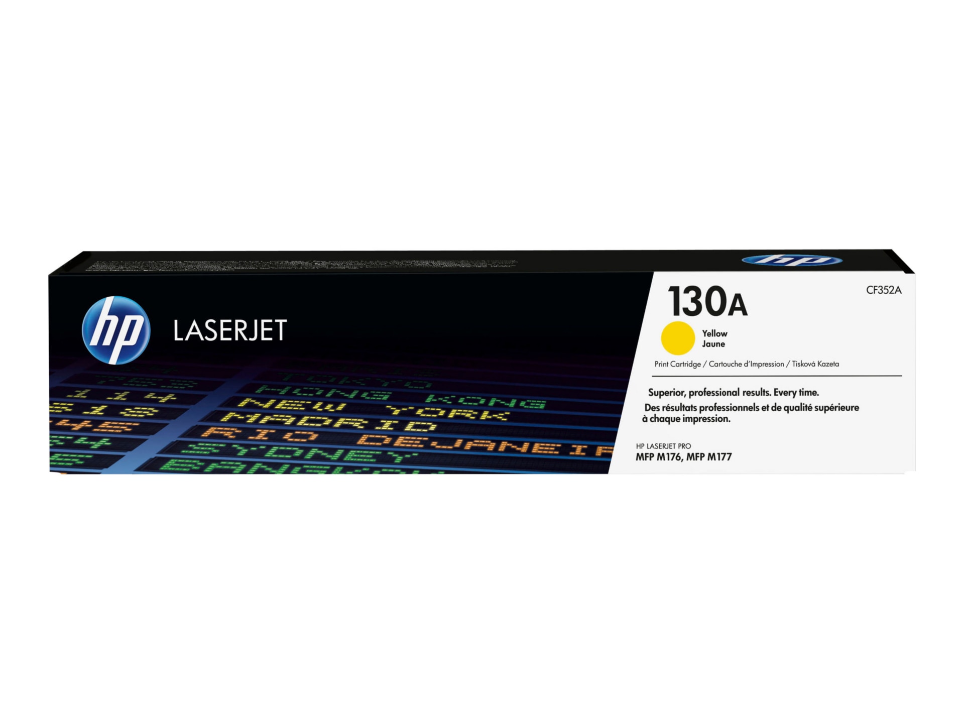 HP 130A (CF352A) Yellow Original LaserJet Toner Cartridge