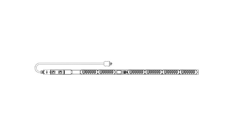 CPI eConnect Power Distribution Unit Monitored - power distribution strip