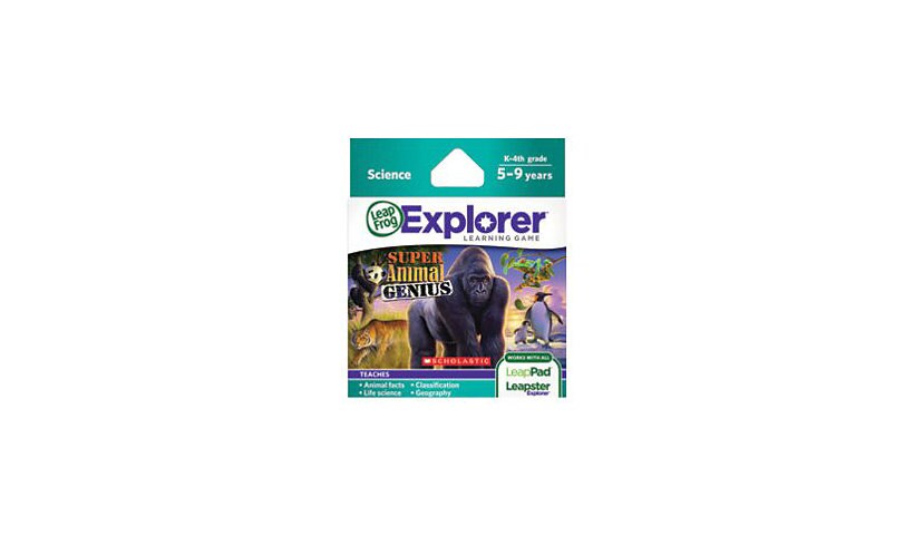 Super Animal Genius - LeapFrog Leapster Explorer - box pack