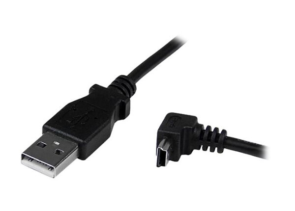 StarTech.com 0.5m Mini USB Cable - A to Down Angle Mini B - USB cable - 50 cm