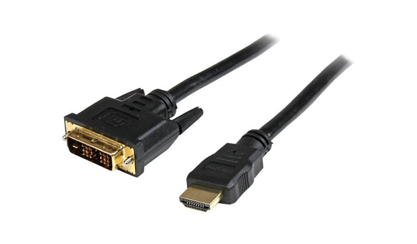 StarTech.com 3' HDMI to DVI-D Cable - M/M - DVI to HDMI Adapter Cable