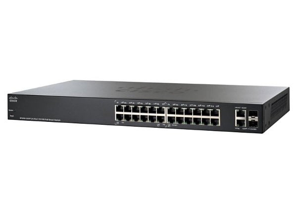 Cisco Small Business Smart SF200-24FP 24-Port Fast Ethernet Switch