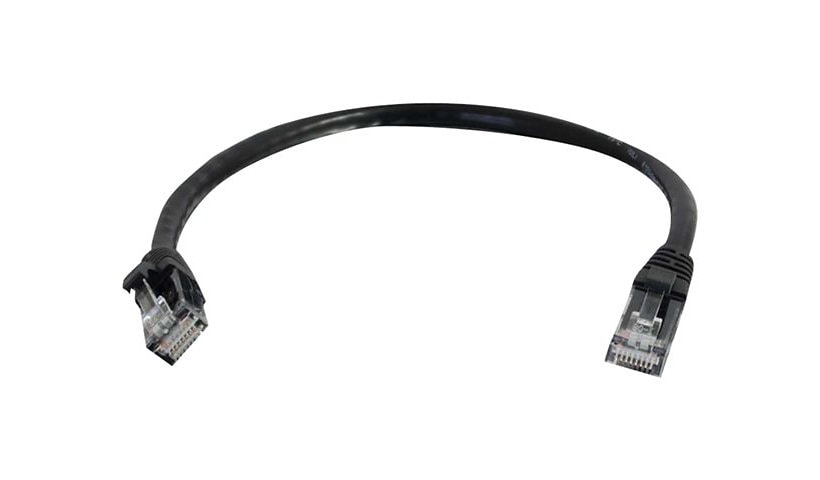 C2G 6in Cat5e Snagless Unshielded (UTP) Network Patch Ethernet Cable-Black