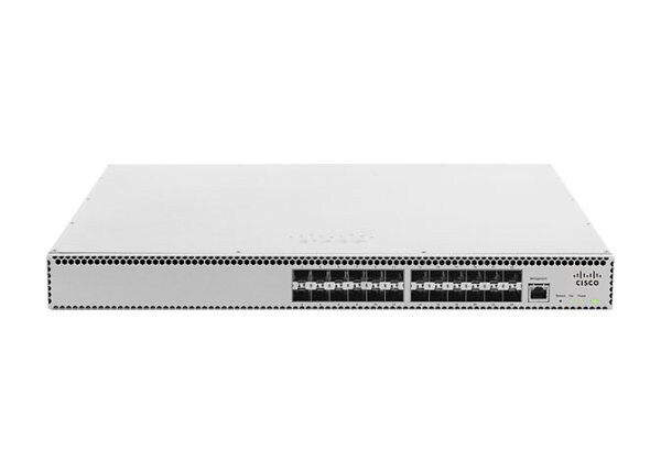 Cisco Meraki Cloud Managed Ethernet Aggregation Switch MS420-24 - switch - 24 ports - managed - rack-mountable