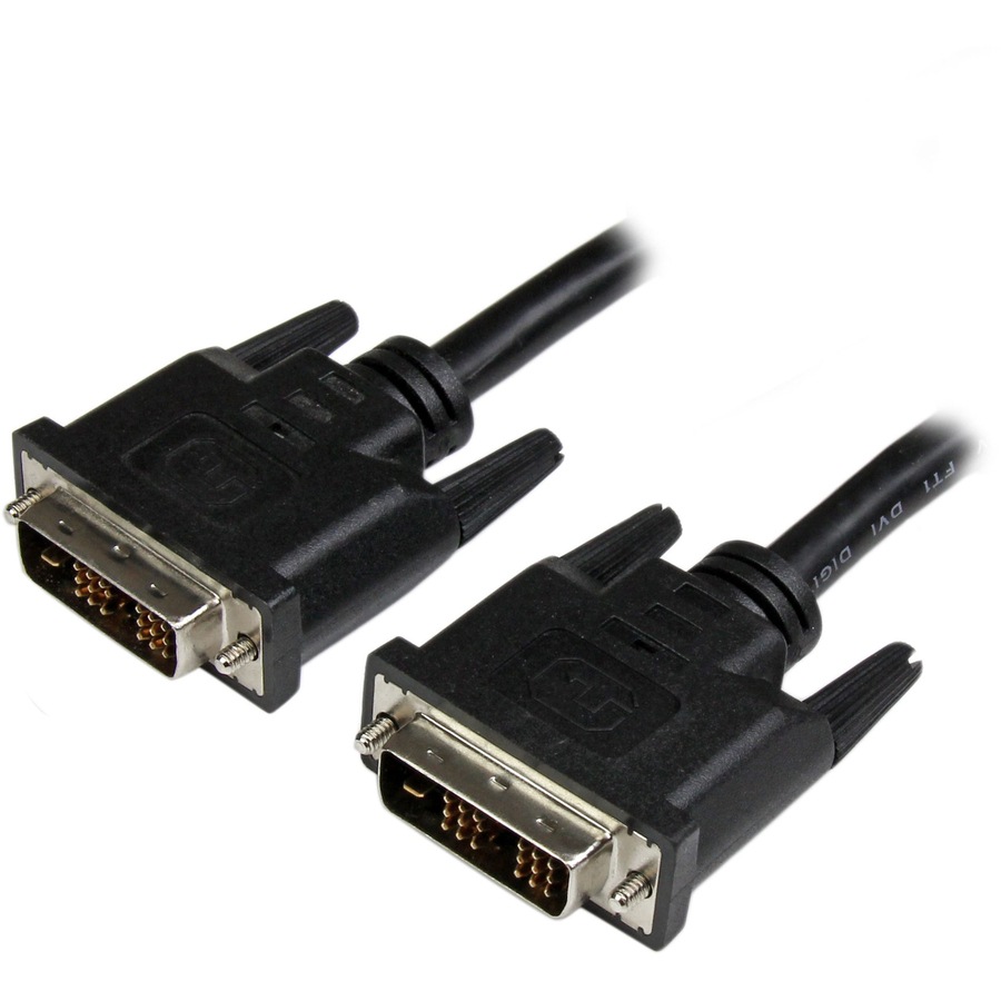 Thumbnail 2 of 3 for StarTech.com 6 ft DVI-D Single Link Cable - Male to Male DVI-D Digital Video Monitor Cable - DVI-D M/M - Black 6