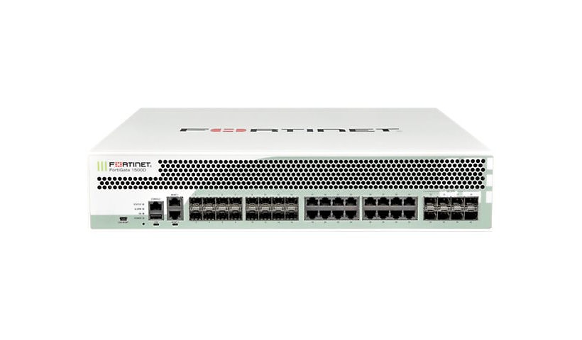 Fortinet FortiGate 1500D - security appliance - with 1 year FortiCare 24X7