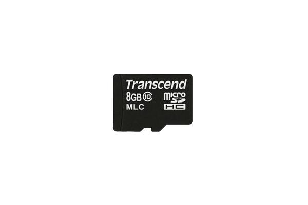 Transcend - flash memory card - 8 GB - microSD