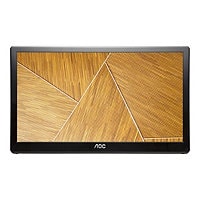 AOC E1659FWU - Portable USB LED monitor - 15.6"