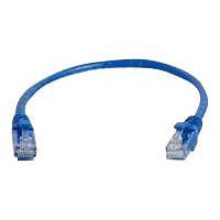 C2G 6in Cat6 Snagless Unshielded (UTP) Ethernet Network Patch Cable - Blue