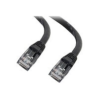 C2G 6in Cat6 Ethernet Cable - Snagless Unshielded (UTP) - Black - cordon de raccordement - 15.2 cm - noir