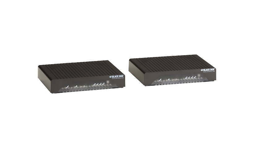 Black Box High-Speed Ethernet Extender Kit - short-haul modem - 10Mb LAN, 100Mb LAN - TAA Compliant