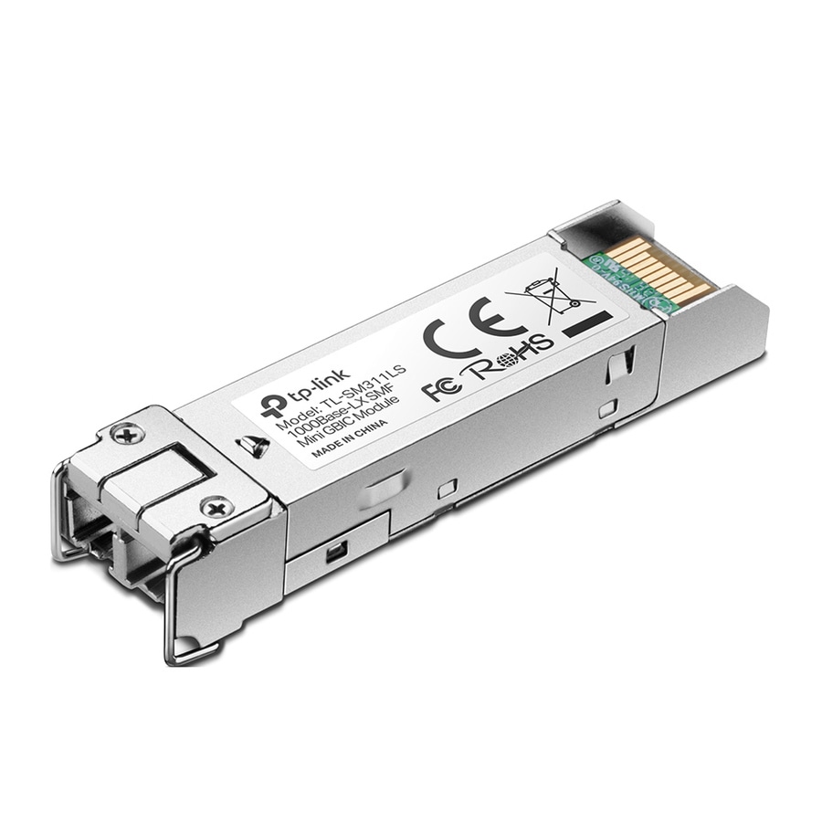 Thumbnail 2 of 5 for TP-LINK TL-SM311LS - Gigabit SFP module - 1000Base-LX Single-mode Fiber Mini GBIC Module