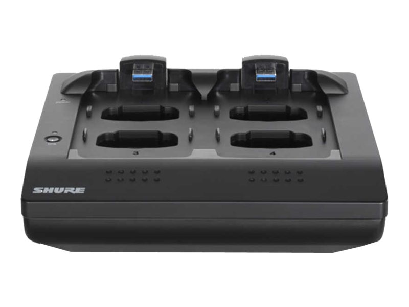 Shure MXWNCS4 charging stand - + AC power adapter