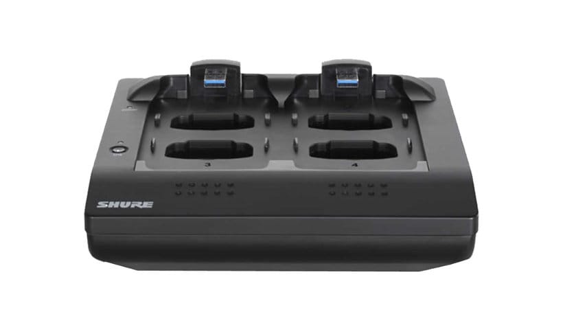 Shure MXWNCS4 charging stand - + AC power adapter
