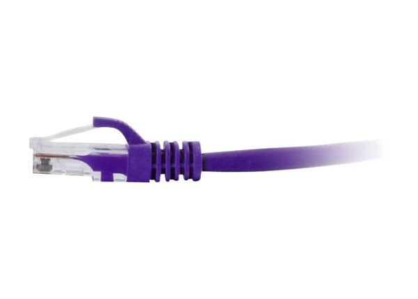 CTG 15FT CAT6 PURPLE SNAGLESS PATCH