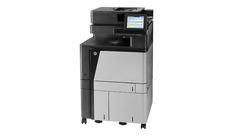 HP LaserJet M880z+ Laser Multifunction Printer-Color-Copier/Fax/Scanner-45 ppm Mono/45 ppm Color Print-1200x1200