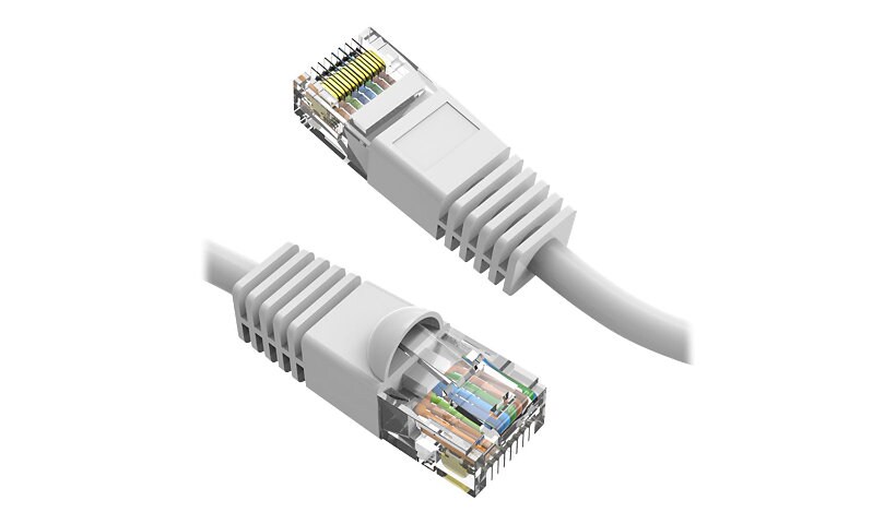 Axiom Cat6 550 MHz Snagless Patch Cable - patch cable - 30.5 cm - white