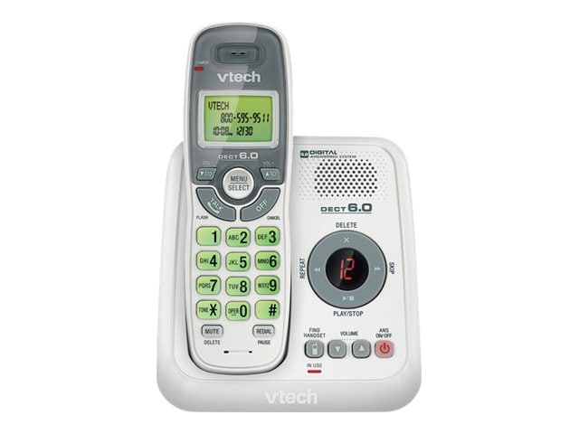 VTech CS6124 - cordless phone - answering system with caller ID/call waiting