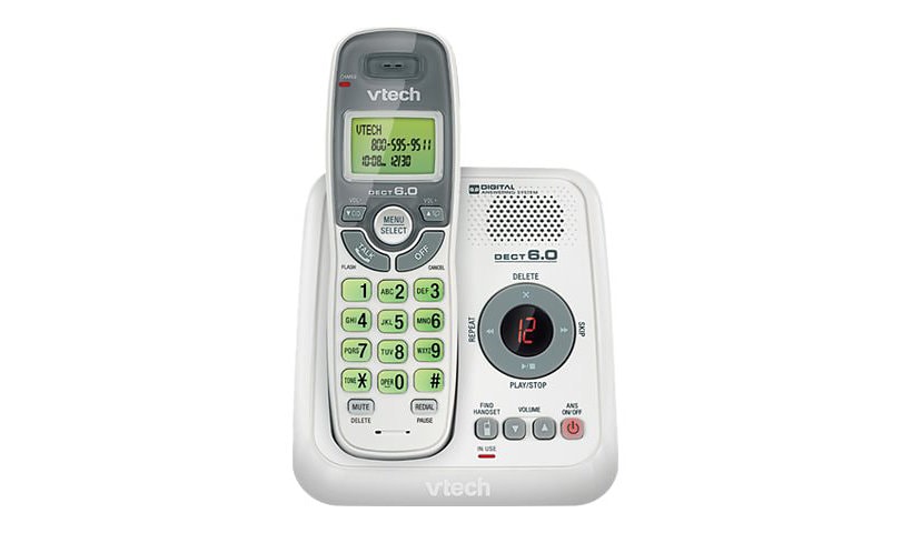 VTech CS6124 - cordless phone - answering system with caller ID/call waiting