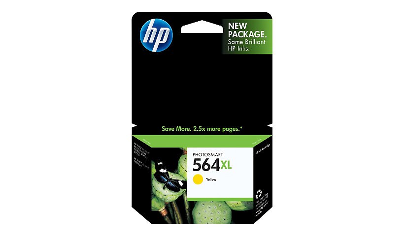 HP 564XL - High Yield - yellow - original - ink cartridge