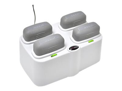 Code B4 Quad-Bay Battery Charger - battery charger