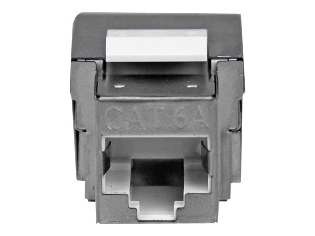 StarTech.com Shielded Cat 6a Keystone Jack - RJ45 Ethernet Cat6a Wall Jack