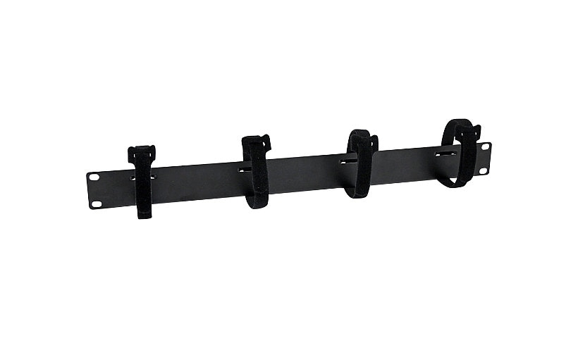 StarTech.com 1U Cable Management Panel with Hook and Loop Strips for Racks