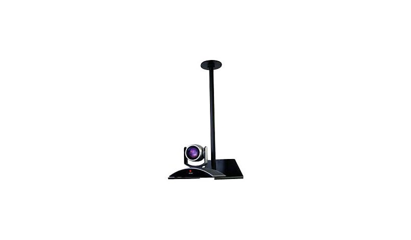 Vaddio Long Drop Down Mount - Camera Mount - Black