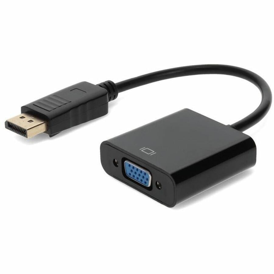 Proline DisplayPort 1.2 Male to VGA Female Black Adapter Which Requires DP+