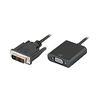 Proline DVI-D to VGA Active Converter Adapter Cable - Male to Female