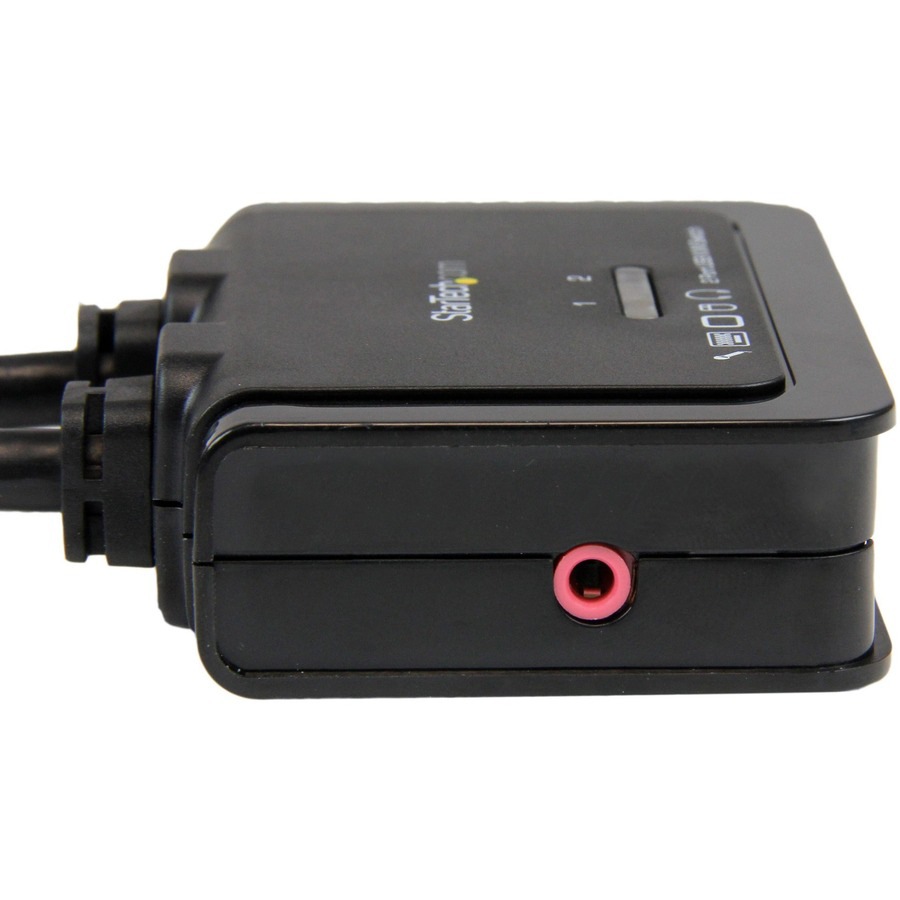 Thumbnail 4 of 6 for StarTech.com 2 Port USB HDMI Cable KVM Switch with Audio and Remote Switch - USB Powered KVM with HDMI - Dual Port HDMI