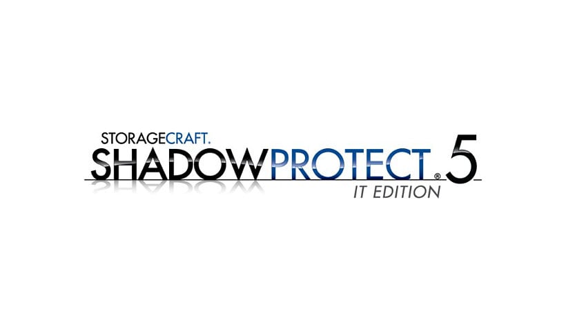 ShadowProtect IT Edition (v. 5.x) - subscription license (1 year) + 1 Year Maintenance - 1 technician
