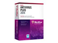 McAfee AntiVirus Plus 2014 - box pack (1 year) - 1 PC