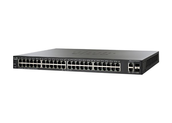 Cisco Small Business Smart SG200-50FP - switch - 50 ports - managed - rack-mountable