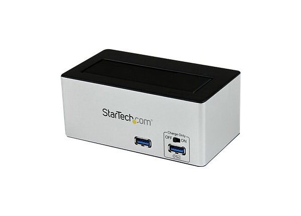 StarTech.com USB 3.0 SATA HDD Docking Station w/ Fast Charge USB Hub & UASP