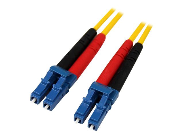 StarTech.com 1m Fiber Optic Cable - Single-Mode Duplex 9/125 - LSZH - LC/LC - OS1 - LC to LC Fiber Patch Cable