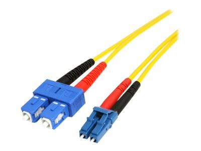 StarTech.com 4m Fiber Optic Cable - Single-Mode Duplex 9/125 LSZH - LC/SC