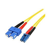 StarTech.com 4m Fiber Optic Cable - Single-Mode Duplex 9/125 LSZH - LC/SC