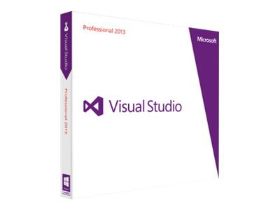 Microsoft Visual Studio Professional 2013 - box pack (version upgrade)