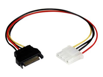 StarTech.com SATA to Molex LP4 Power Cable Adapter - F/M