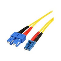 StarTech.com 4m Fiber Optic Cable - Single-Mode Duplex 9/125 - LSZH - LC/SC