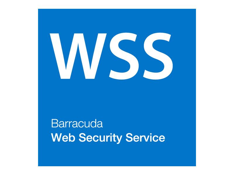 Barracuda Web Security - subscription license (1 year) - 1 license