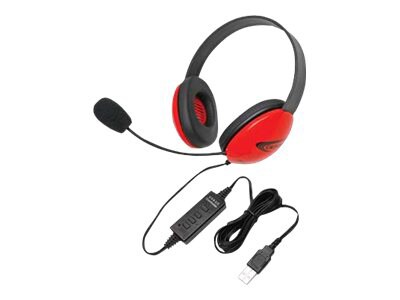 Califone Listening First Stereo Headset 2800RD-USB - headset