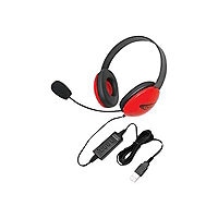 Califone Listening First Stereo Headset 2800RD-USB - headset