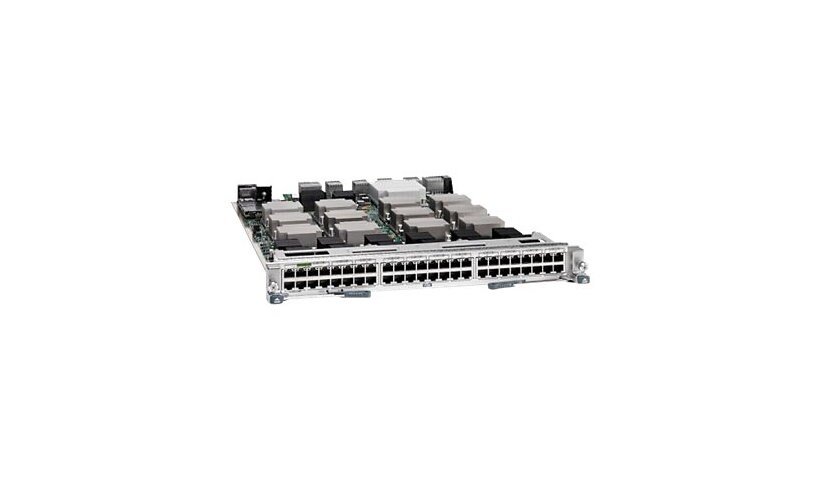 Cisco Nexus 7000 Enhanced F2-Series 48-Port 1 and 10GBASE-T Ethernet Copper Module - switch - 48 ports - plug-in module