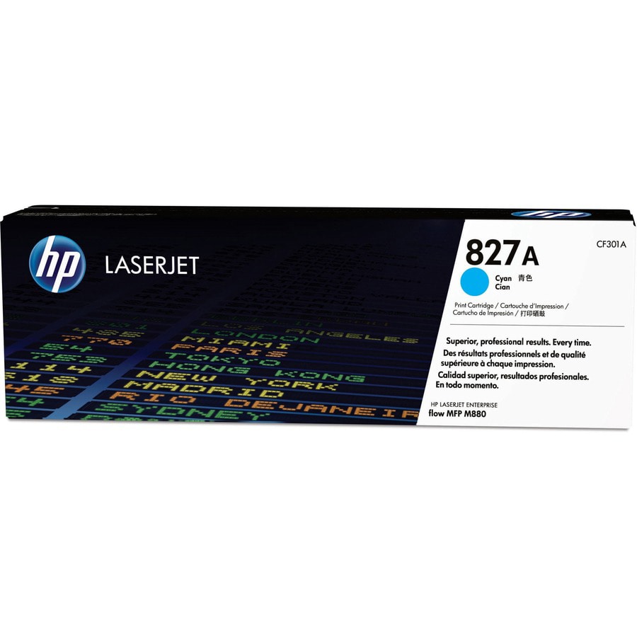 HP 827A Cyan Toner Cartridge